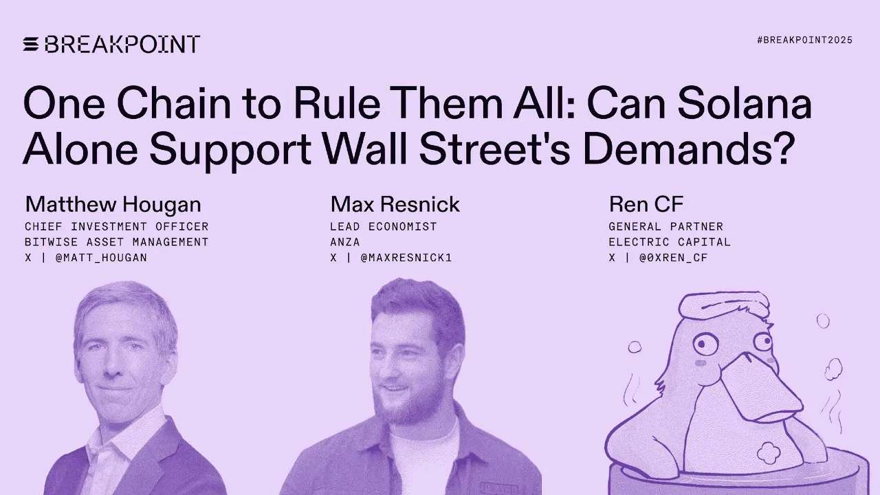 One Chain to Rule Them All: Can Solana Alone Support Wall Street's Demands?