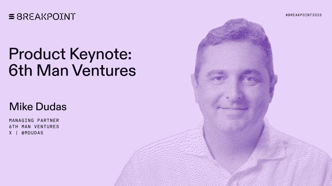 Product Keynote: 6th Man Ventures