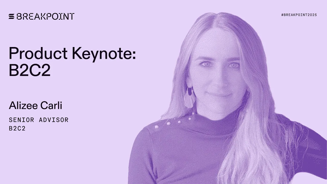 Product Keynote: B2C2 (Alizee Carli)